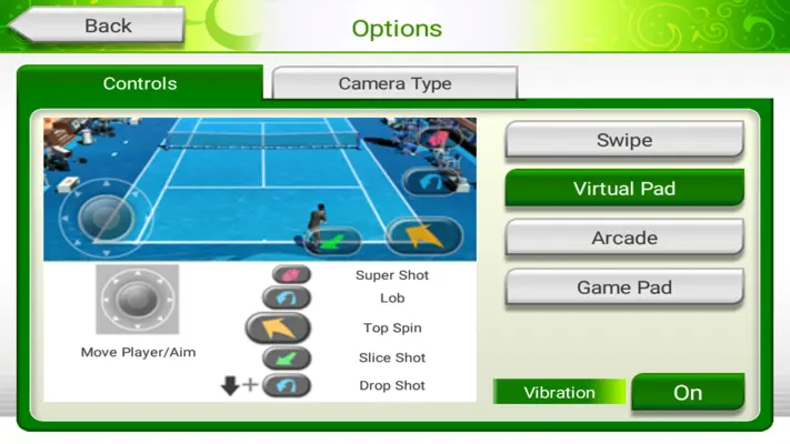 Virtua Tennis Challenge android App screenshot 1