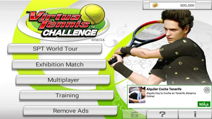 Virtua Tennis Challenge android App screenshot 7